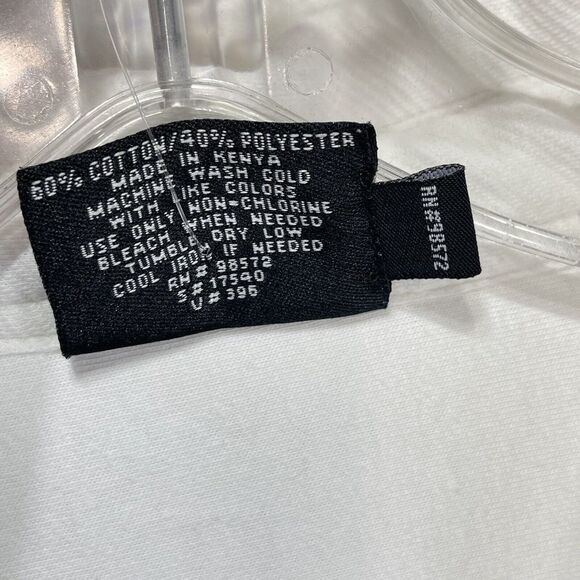 Steve & Barrys Mens XXL Shirt Cotton Blend Button Down White Office Work - Picture 11 of 16